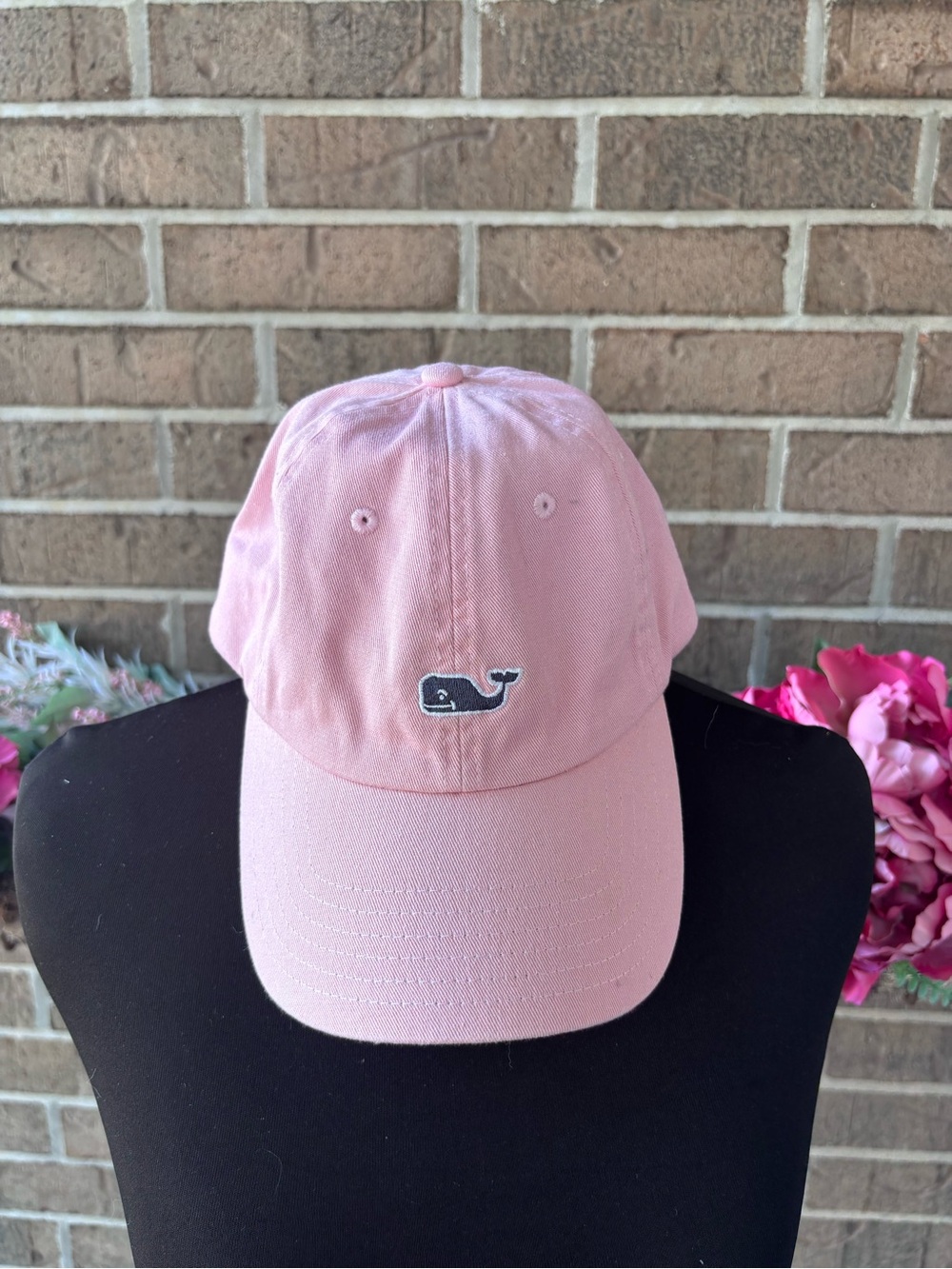 Vineyard Vines Pink Whale Baseball Hat